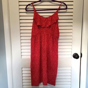 Maternity Dress by Oh Baby by Motherhood Large Red